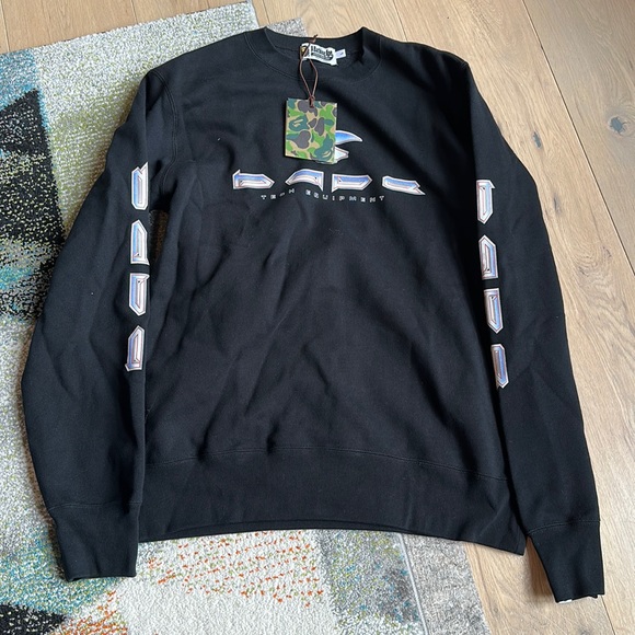 Bape - Men’s Crewneck sweatshirt - Large